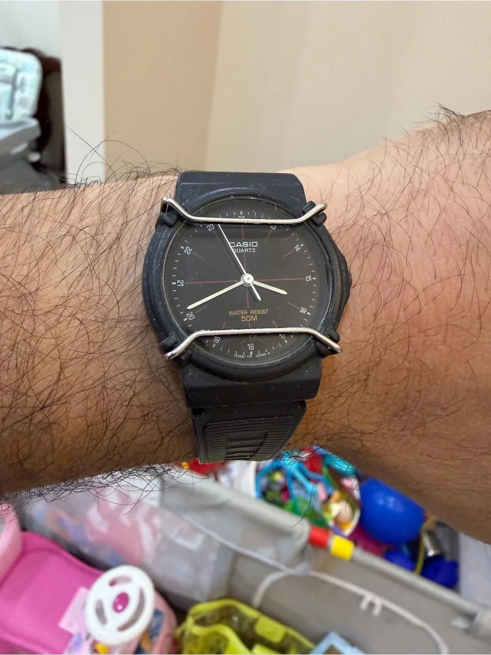 Ultra Rare Vintage Casio MQ-30W Unisex Watch 1980s Bullbar Japan 317 RUNNING